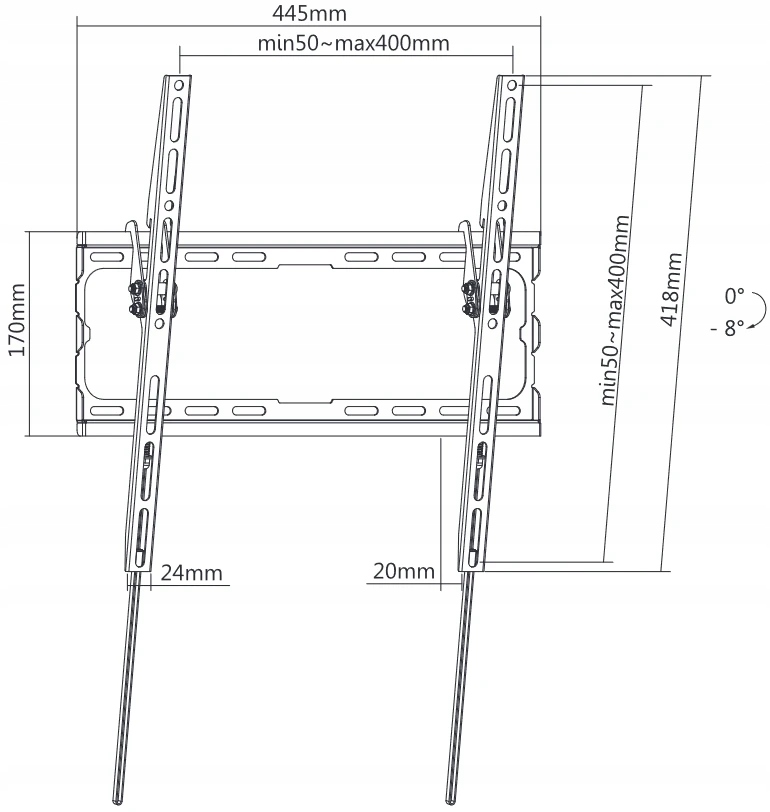 Właściwości uchwytu: Typ, VESA i maksymalne obciążenie