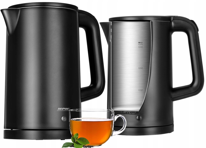 Bezprzewodowy czajnik o pojemności 1,7 l