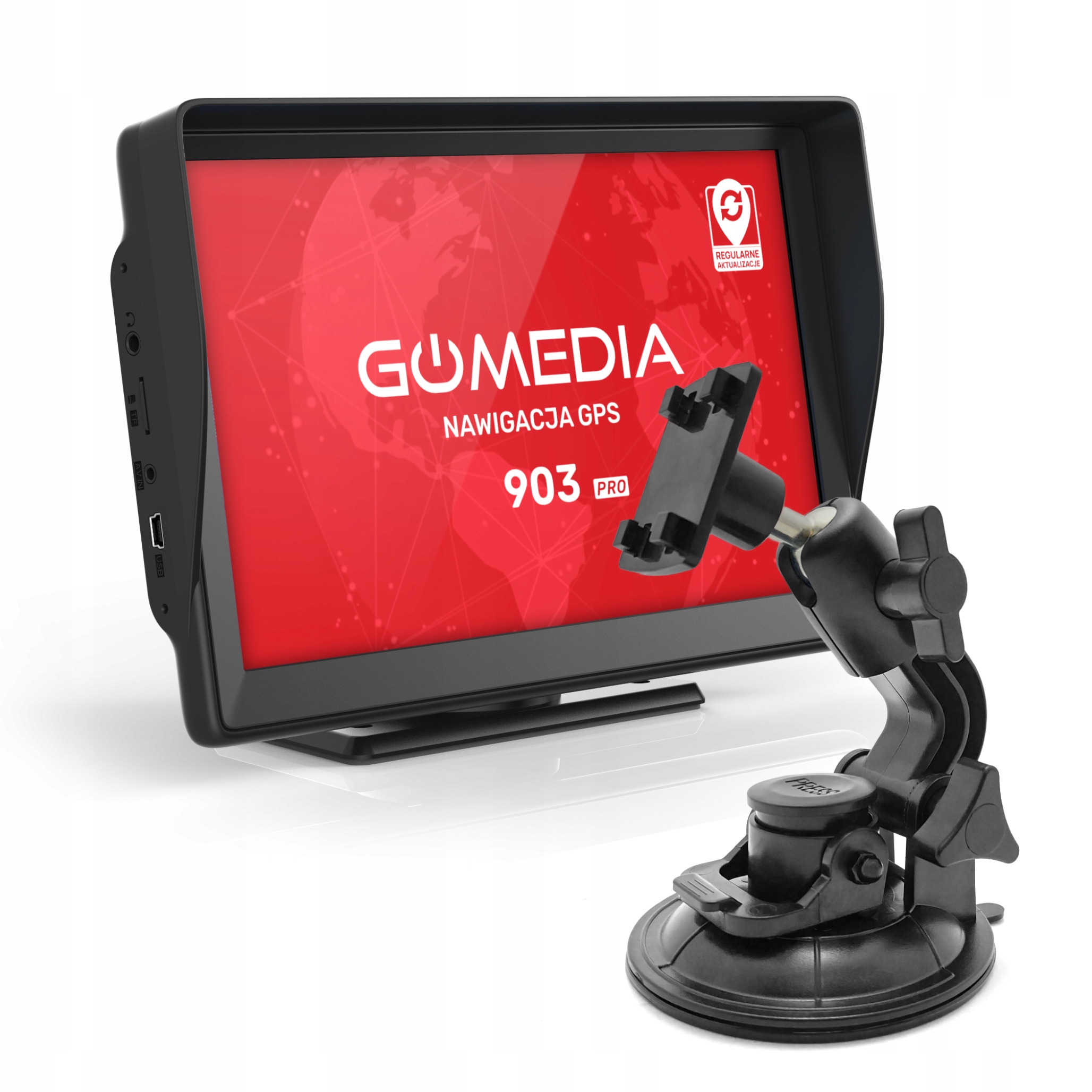 Przyssawka Uchwyt Deska Szyba Samochodowa Do Nawigacji GPS GOMEDIA 903 PRO – Idealne mocowanie dla Twojej nawigacji