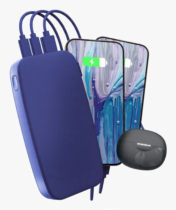 Pojemność 24000 mAh – Ładowanie do 8 telefonów