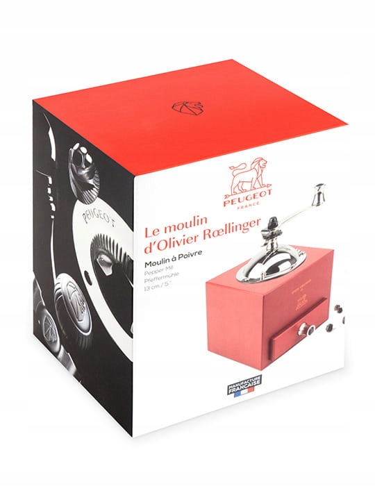 Ekskluzywny mechanizm mielący z hartowanej stali