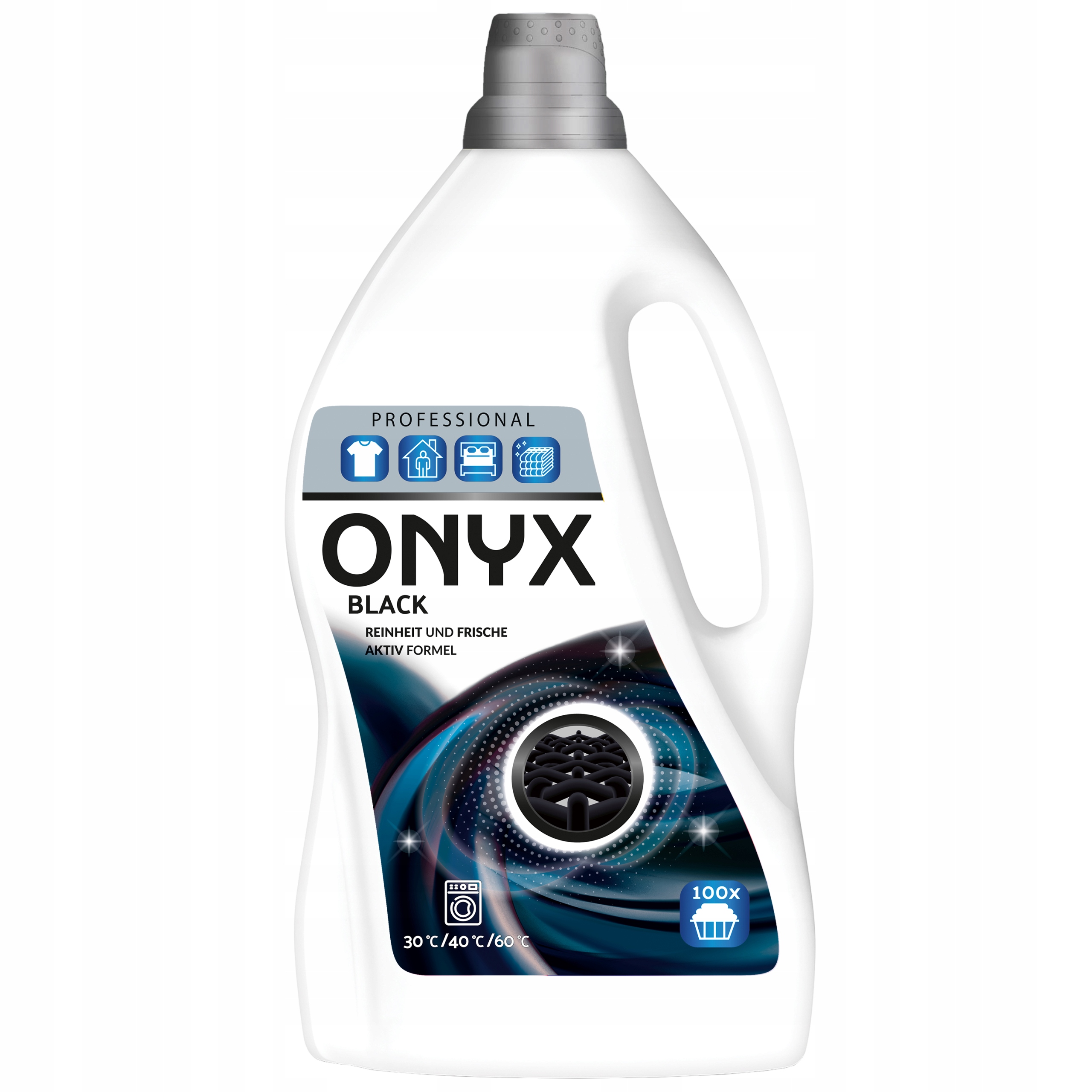 ONYX PROFESSIONAL Żel do Prania (100 prań) - Black 4000 ml – Doskonała pielęgnacja ciemnych tkanin