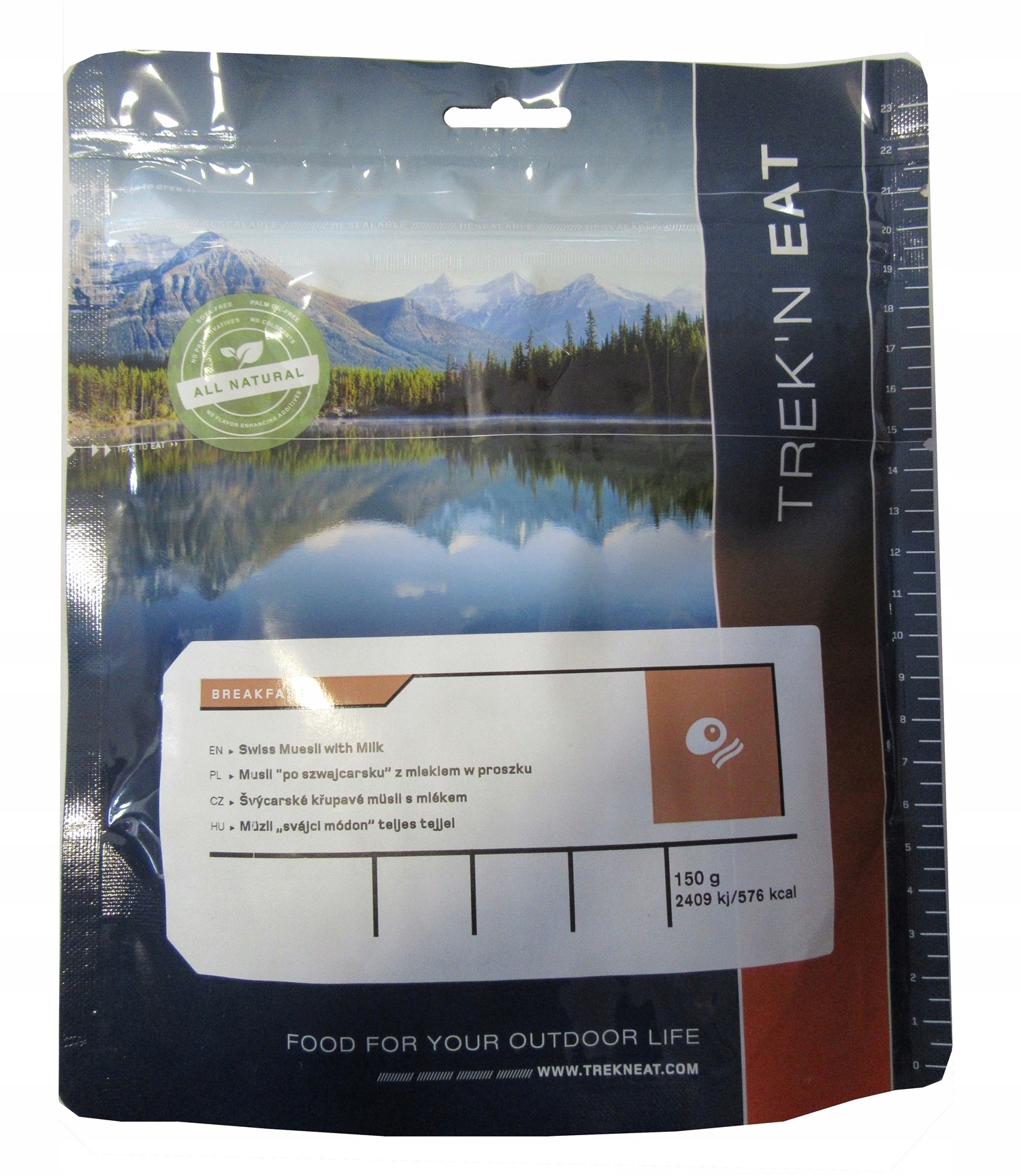 Musli szwajcarskie z mlekiem w proszku 150g – Idealne na śniadanie