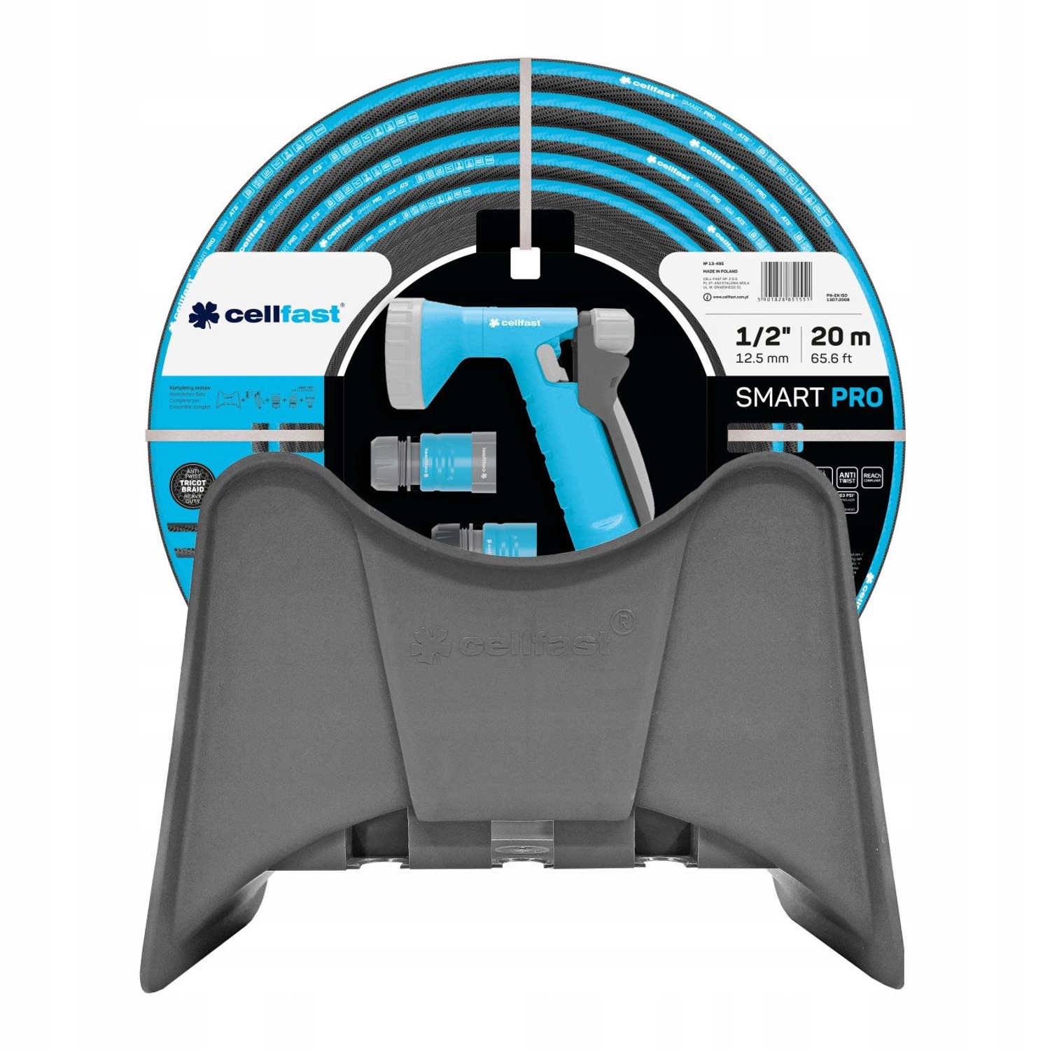 Praktyczny wieszak ścienny na wąż – Wygodne przechowywanie