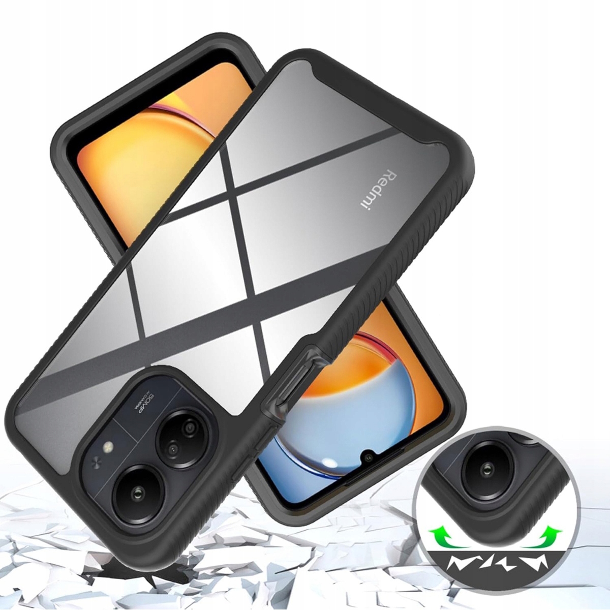 Minimalistyczny i nowoczesny design w eleganckim czarnym kolorze