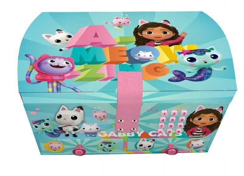 Motyw Gabby's Dollhouse z efektami dźwiękowymi