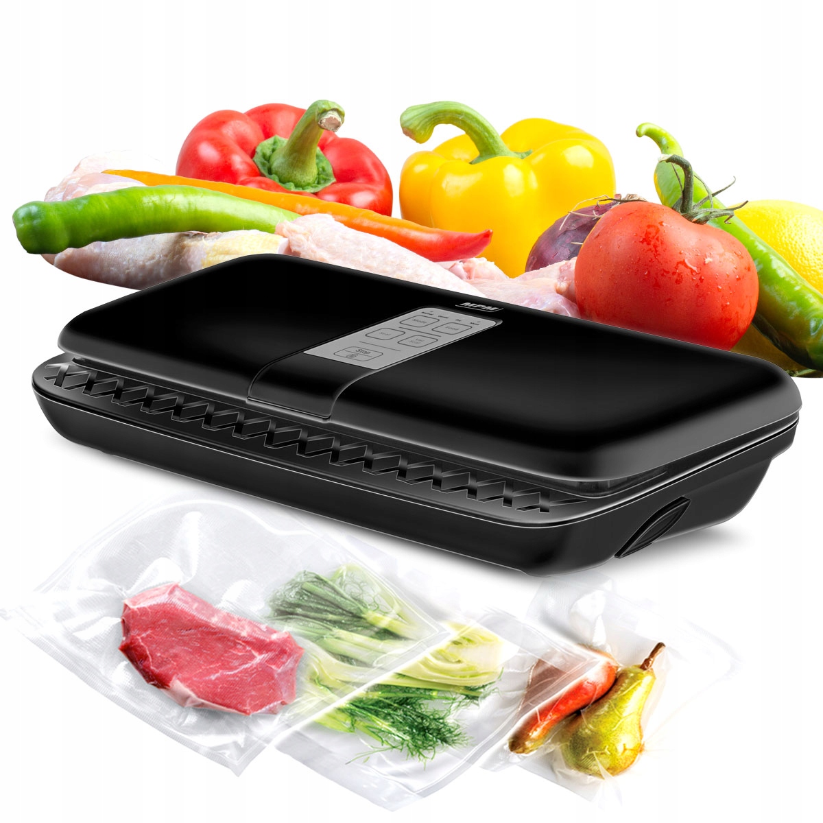 W zestawie 10 torebek z folii moletowanej