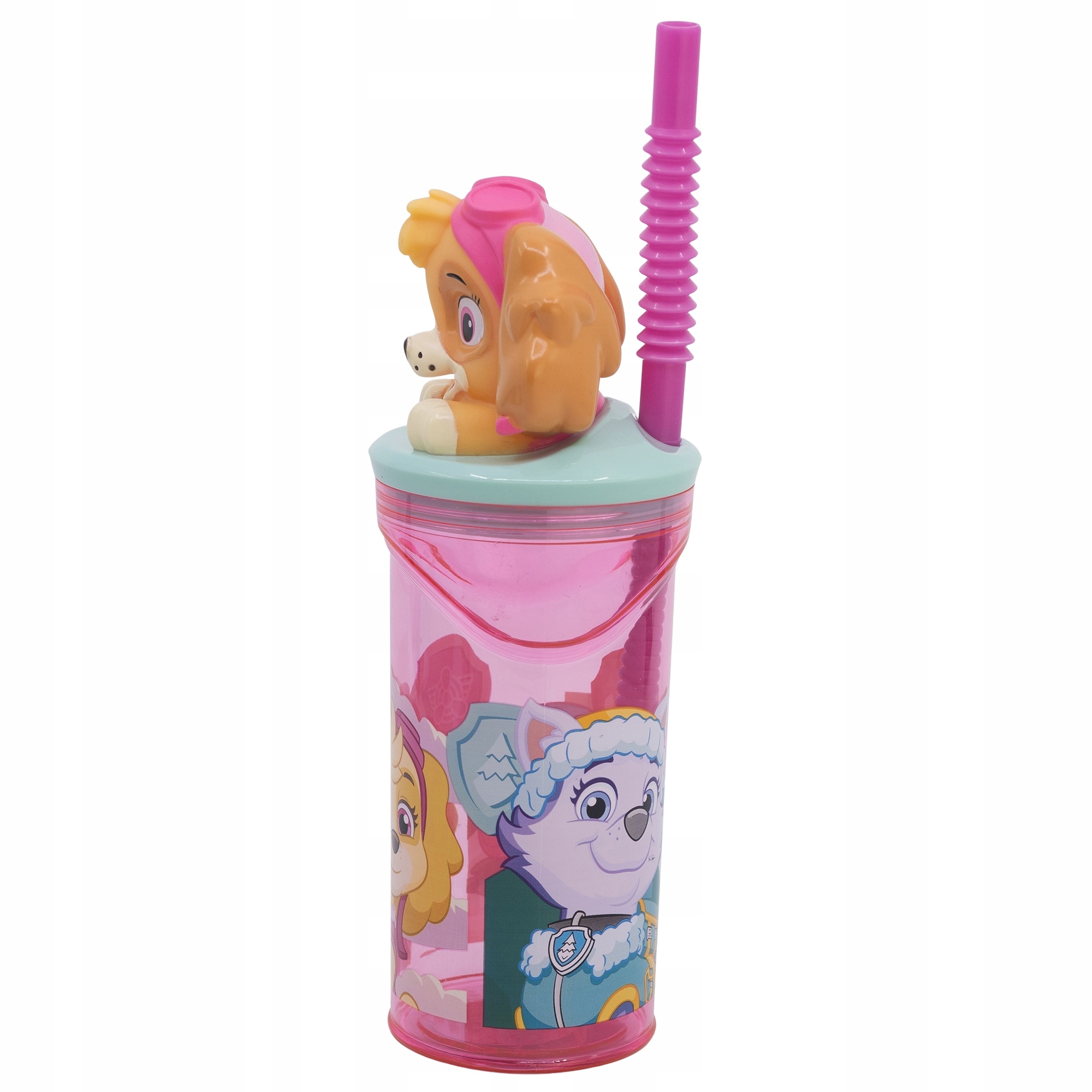 Duży plastikowy kubek z figurką 3D – Pojemność 360 ml