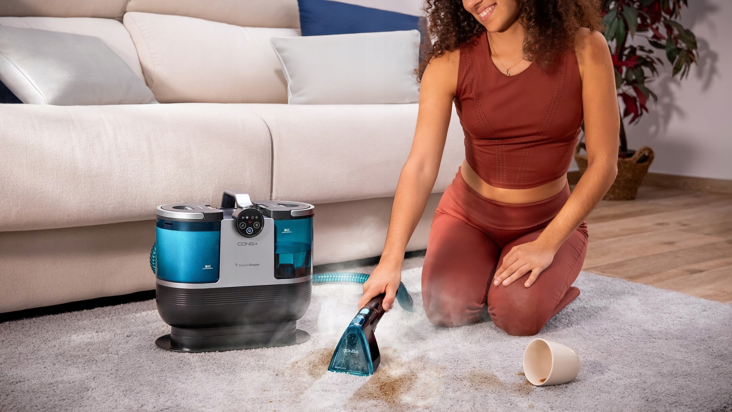 Conga 7000 Carpet&Spot Clean Steam XXL – Odkurzacz piorący, który zmienia zasady gry