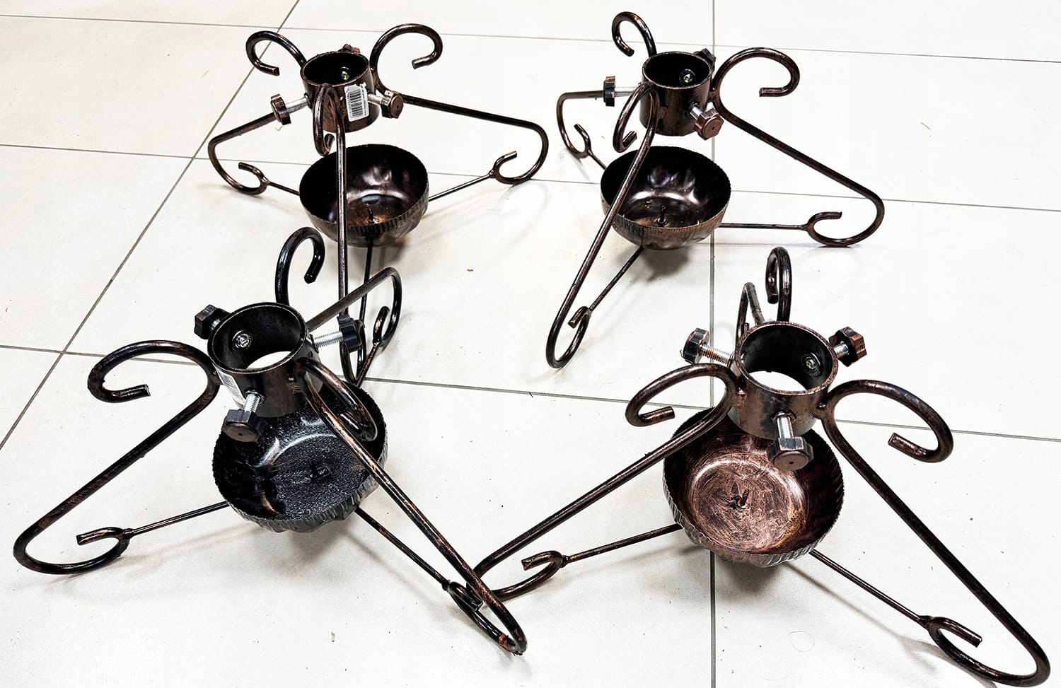 Stojak pod choinkę mały - średnica 50 mm – idealne wsparcie dla Twojej choinki