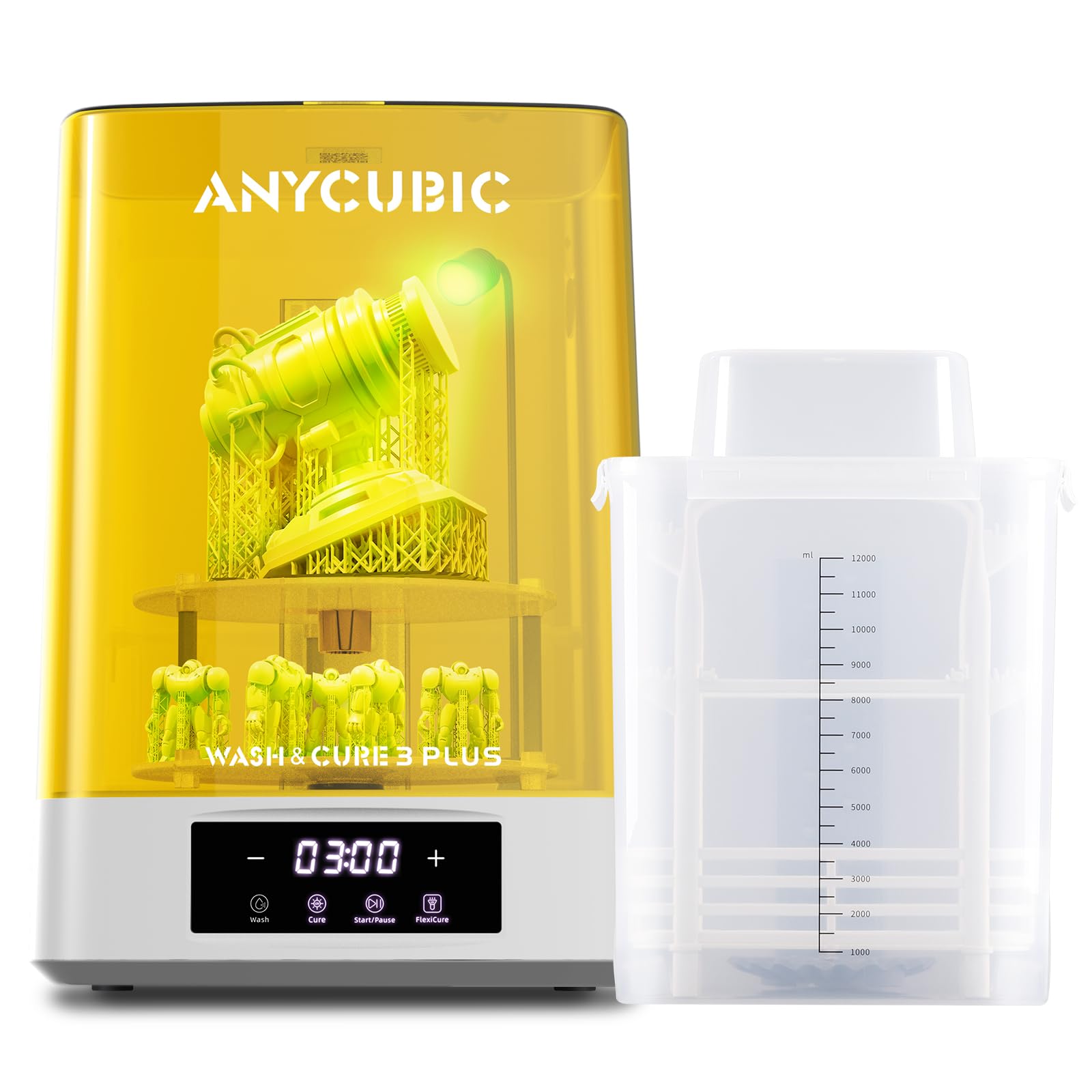 ANYCUBIC Wash and Cure 3 Plus – Innowacyjna myjka UV do drukarek 3D