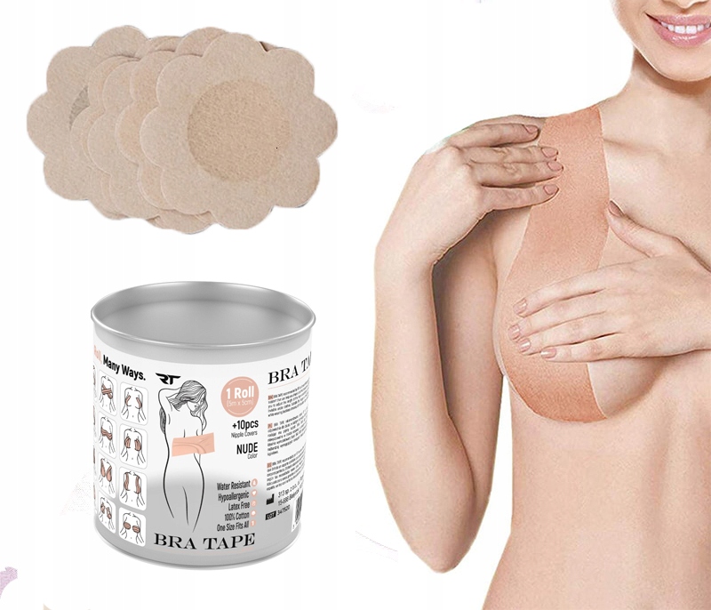 REA TAPE Bra (Beżowy) – Idealne wsparcie dla Twojego biustu
