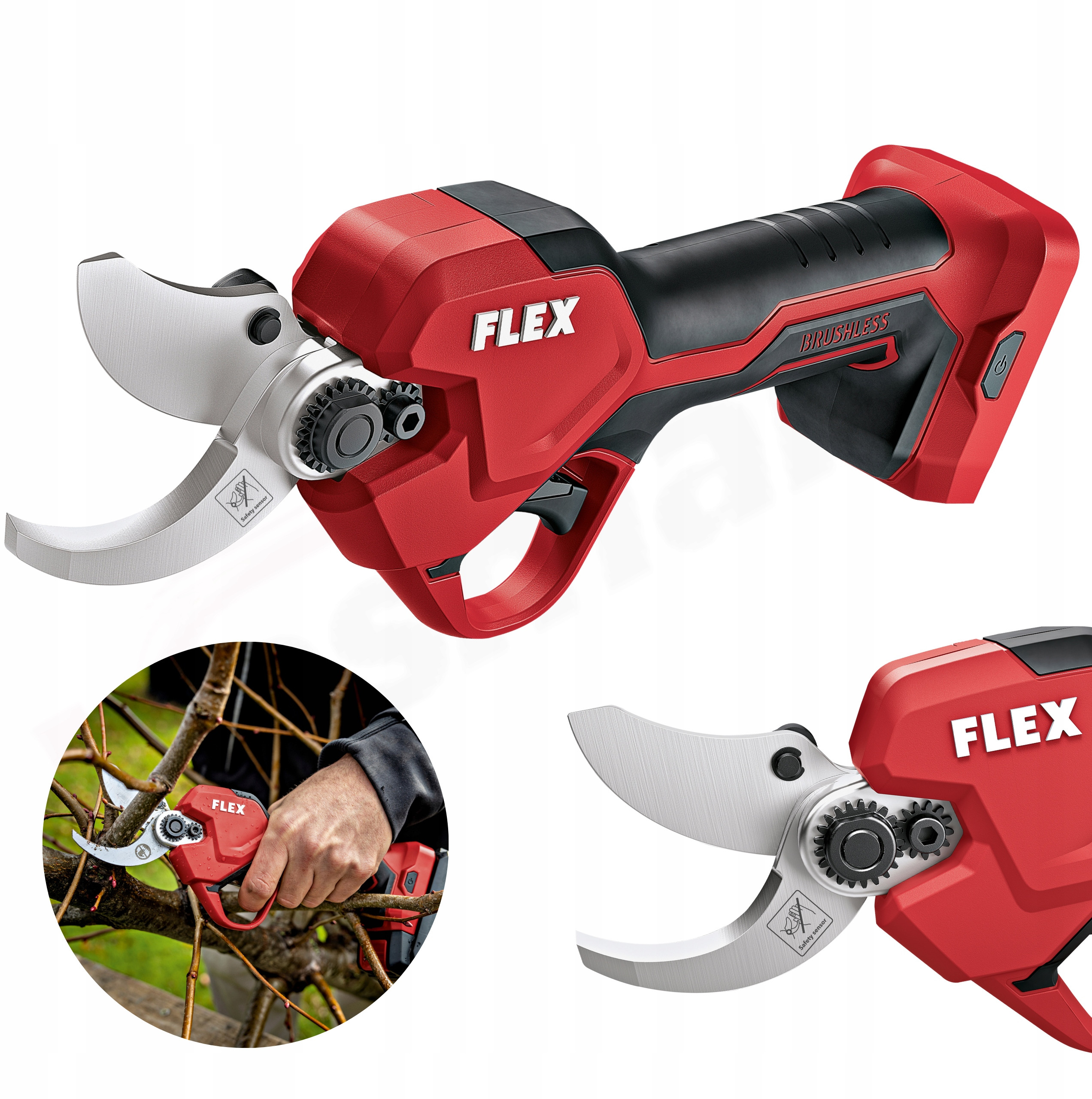 Flex Sekator GPS 18.0-EC – Wydajność i precyzja w ogrodzie