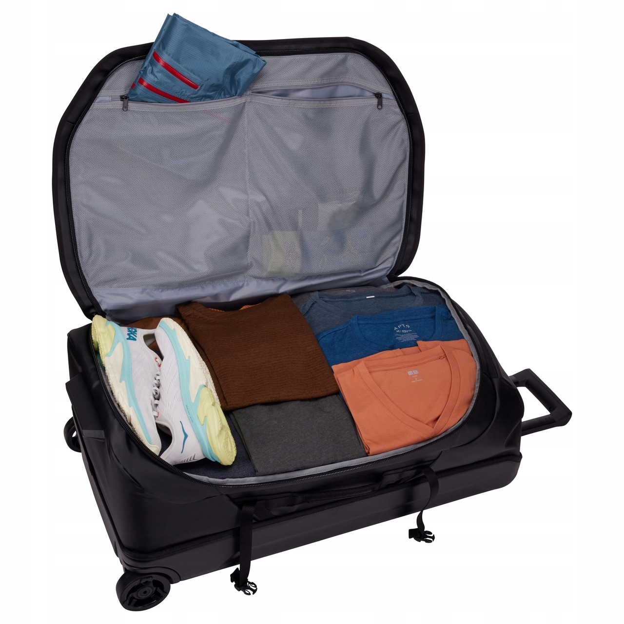 Wewnętrzne i zewnętrzne kieszenie dla lepszej organizacji