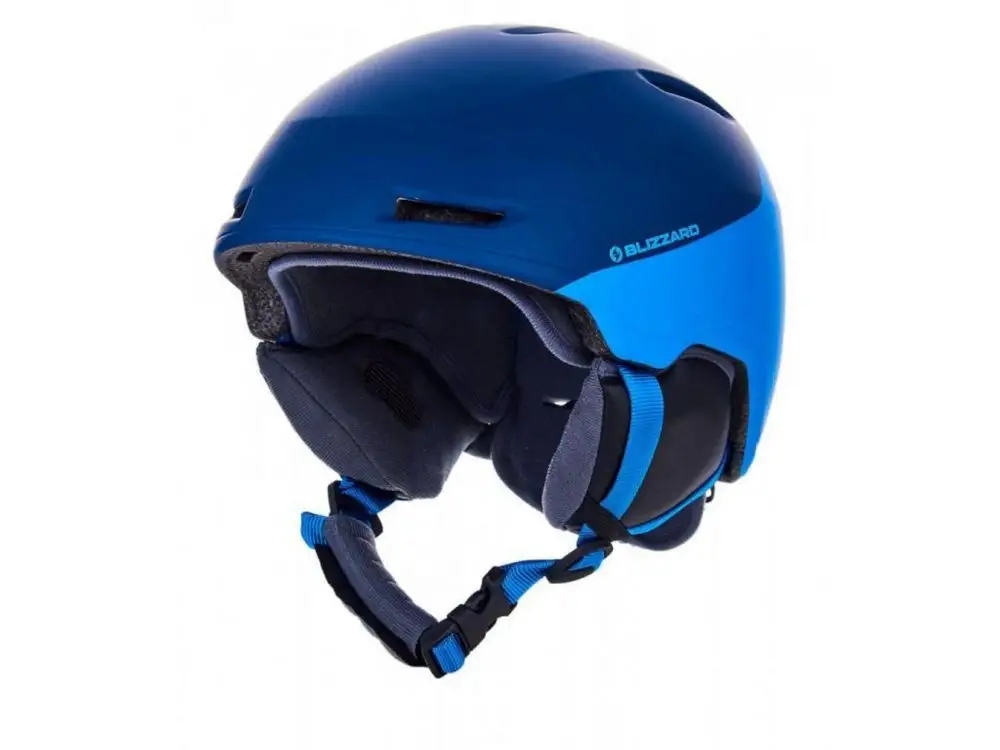 Kask Junior Viper Dark Blue Matt/Bright Blue Matt 2023 – Bezpieczna ochrona dla młodych narciarzy