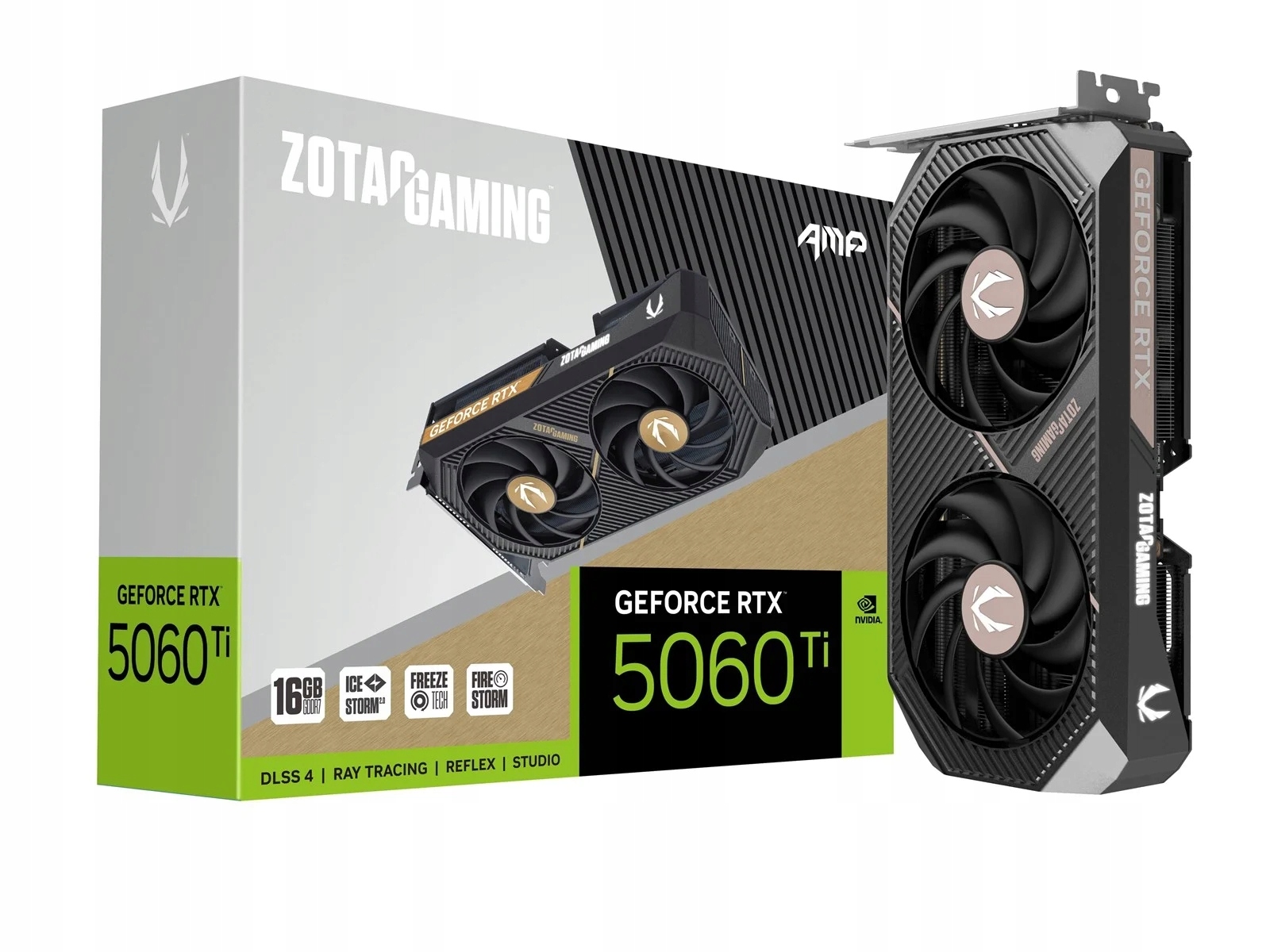 ZOTAC GAMING GeForce RTX 5060 Ti AMP – Wydajność na najwyższym poziomie