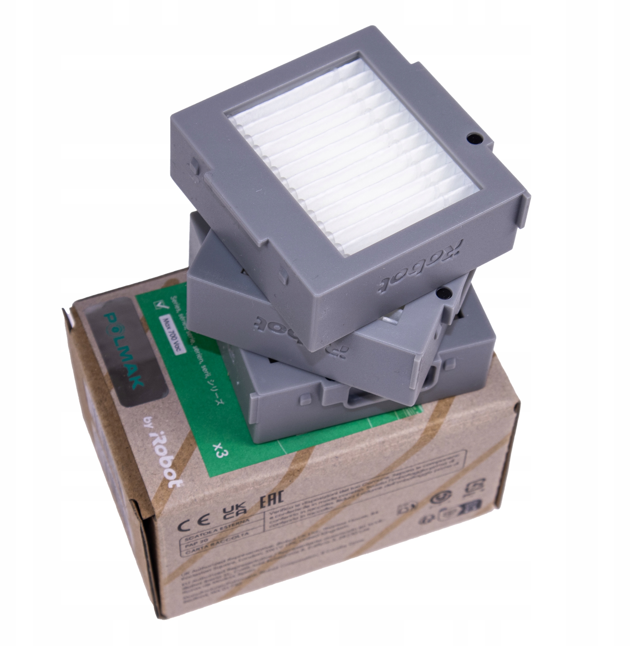 Wydajność filtracji dla robotów sprzątających