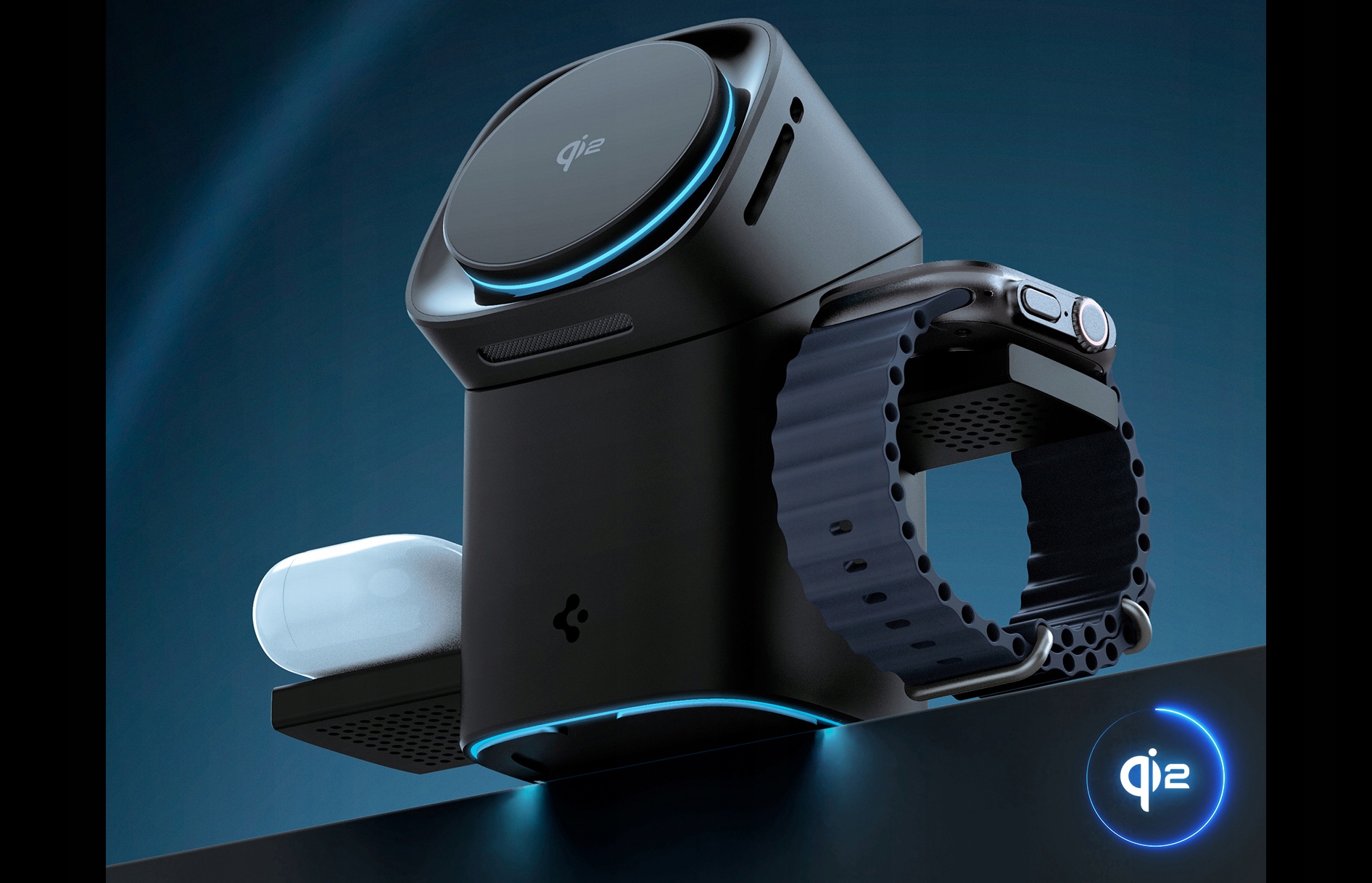 Wysuwane stacje ładowania dla AirPods i Apple Watch