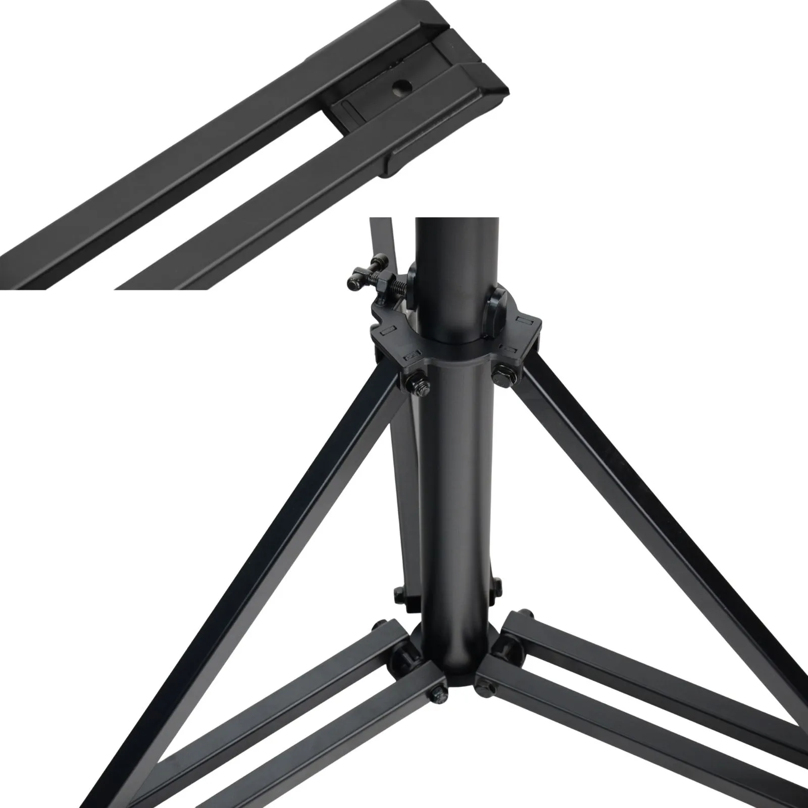 Stabilna konstrukcja i mobilność - idealny dla DJ-ów i ekip eventowych