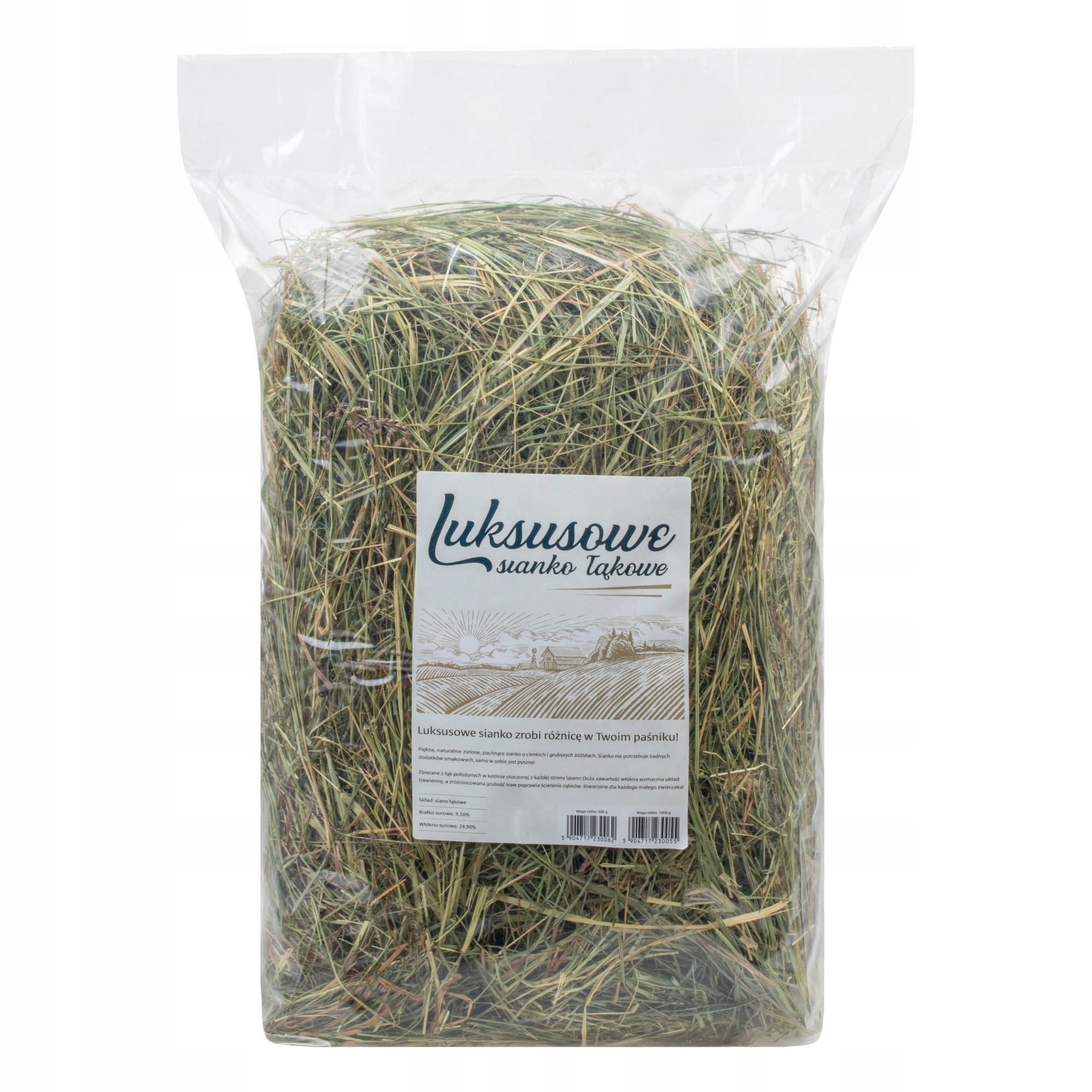 Zróżnicowana struktura siana dla lepszej higieny jamy ustnej