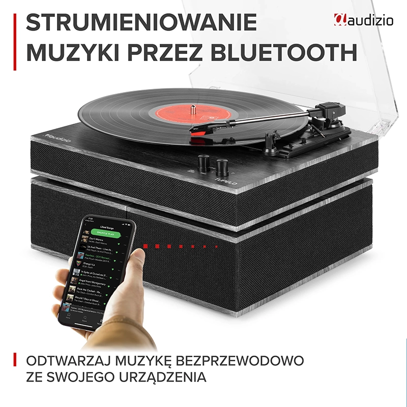 Wbudowane głośniki i funkcjonalność Bluetooth