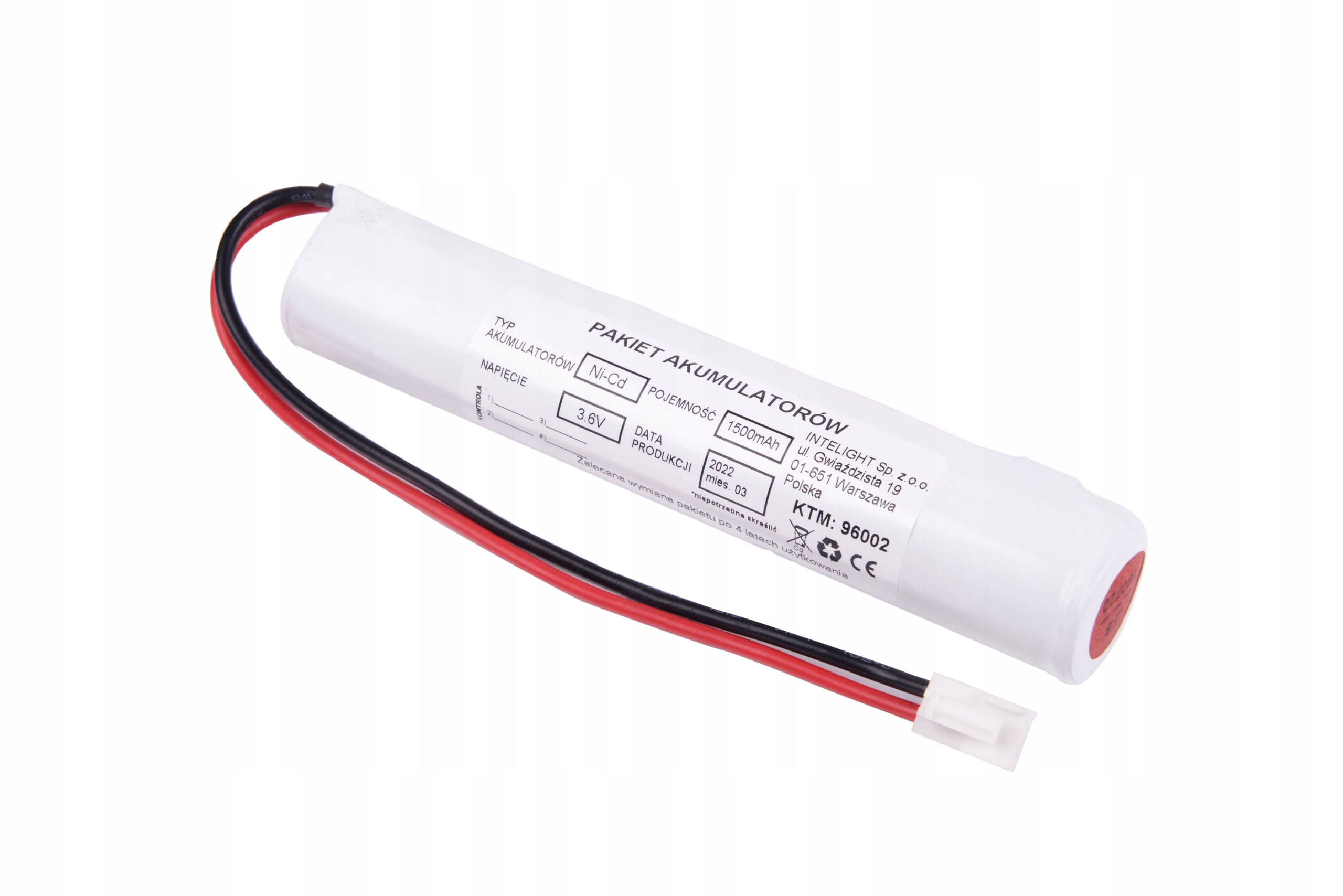 Baterie NiCd 3,6V 1500mAh HT Orion 150 – Niezawodne źródło energii