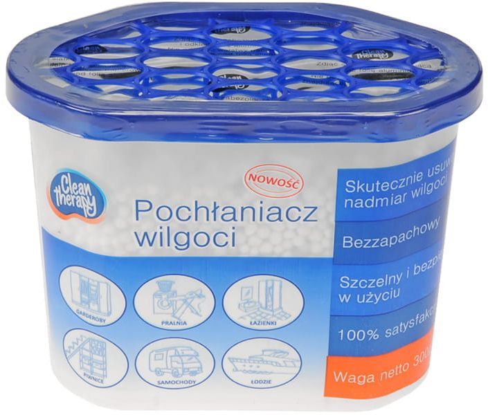 Bezzapachowy pochłaniacz wilgoci