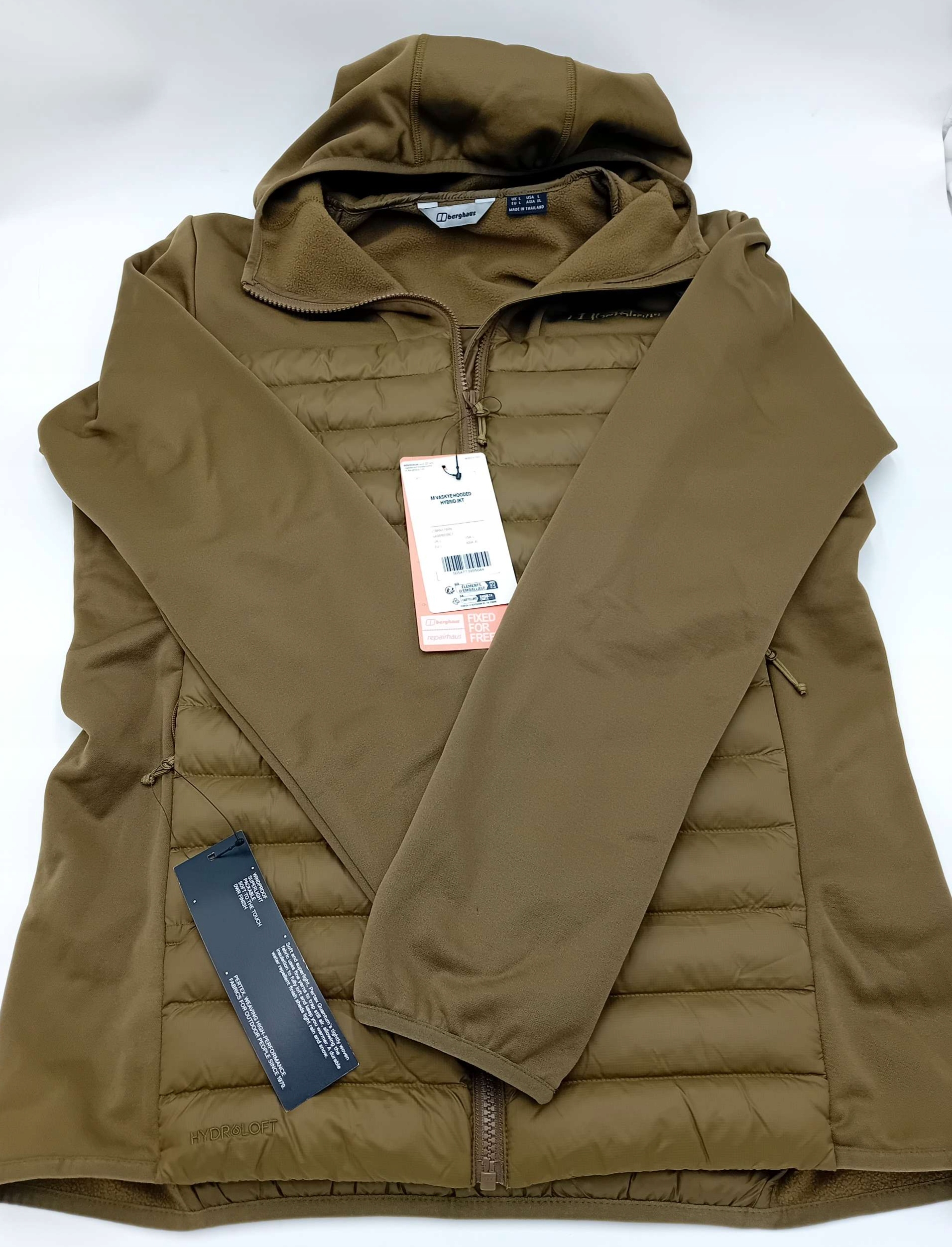 Kurtka hybrydowa męska Berghaus Vaskye Hooded Hybrid Jacket – Idealna na każdą przygodę
