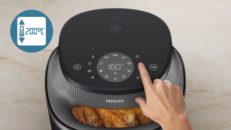 Pojemność 6.2l – Idealny do dużych pomieszczeń