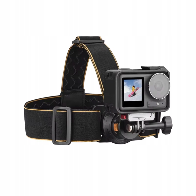 Uniwersalna opaska na głowę z mechanizmem szybkiego montażu