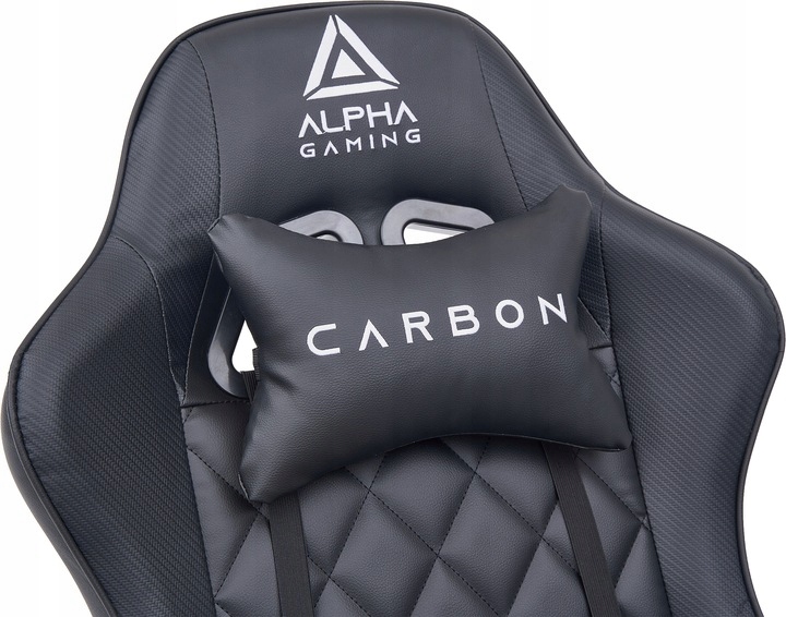 Fotel Gamingowy Krzesło Gracza Biurowy Gaming Carbon Czarny – Komfort i styl w jednym