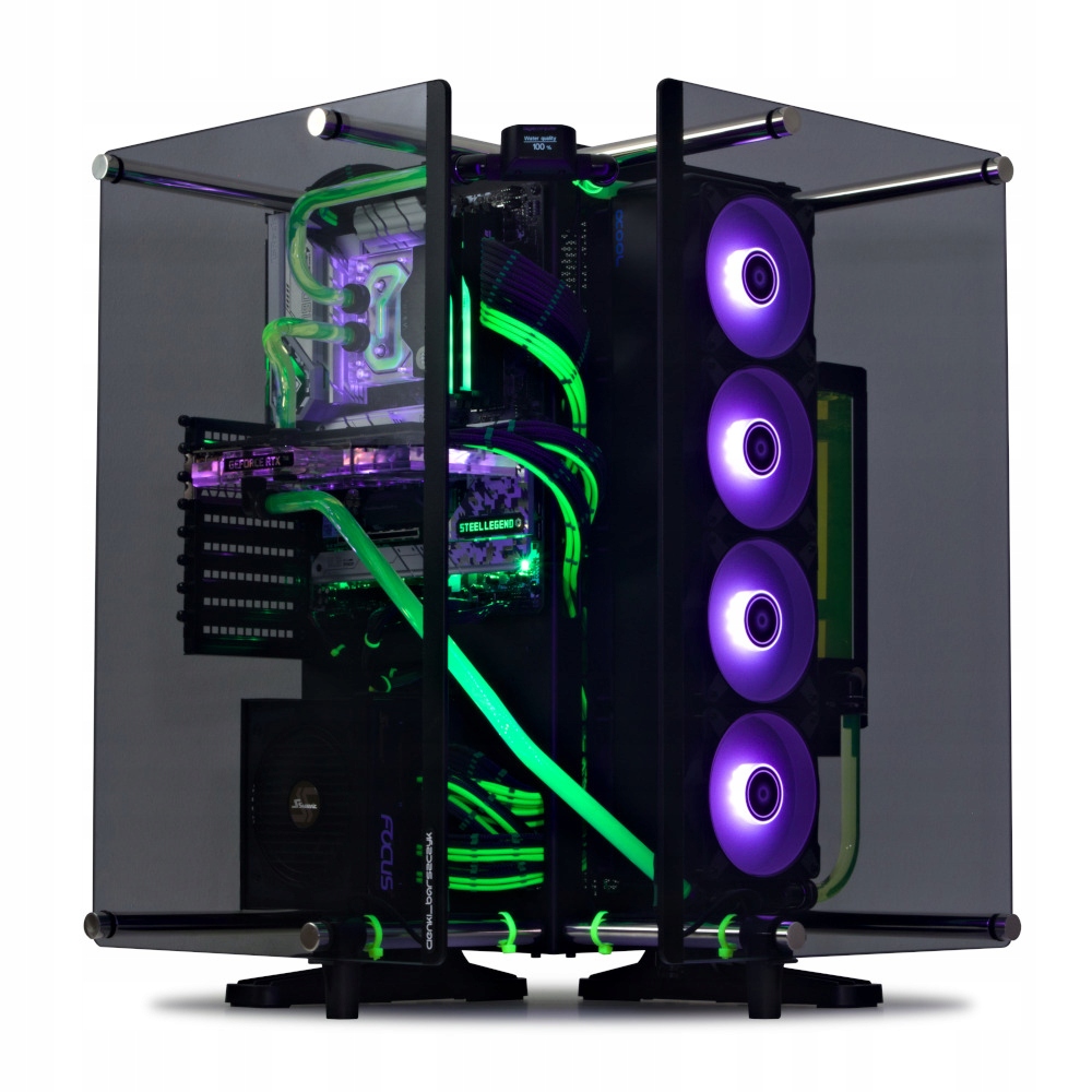 Komputer 'To W Środku Jest Woda?' 9-285K/32GB/4TB/RX7900XTX-24GB/3Y (V.003) – Wydajność i styl w jednym