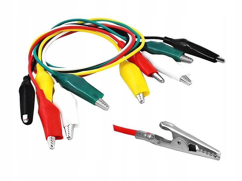 Zastosowanie krokodylków w połączeniach elektrycznych