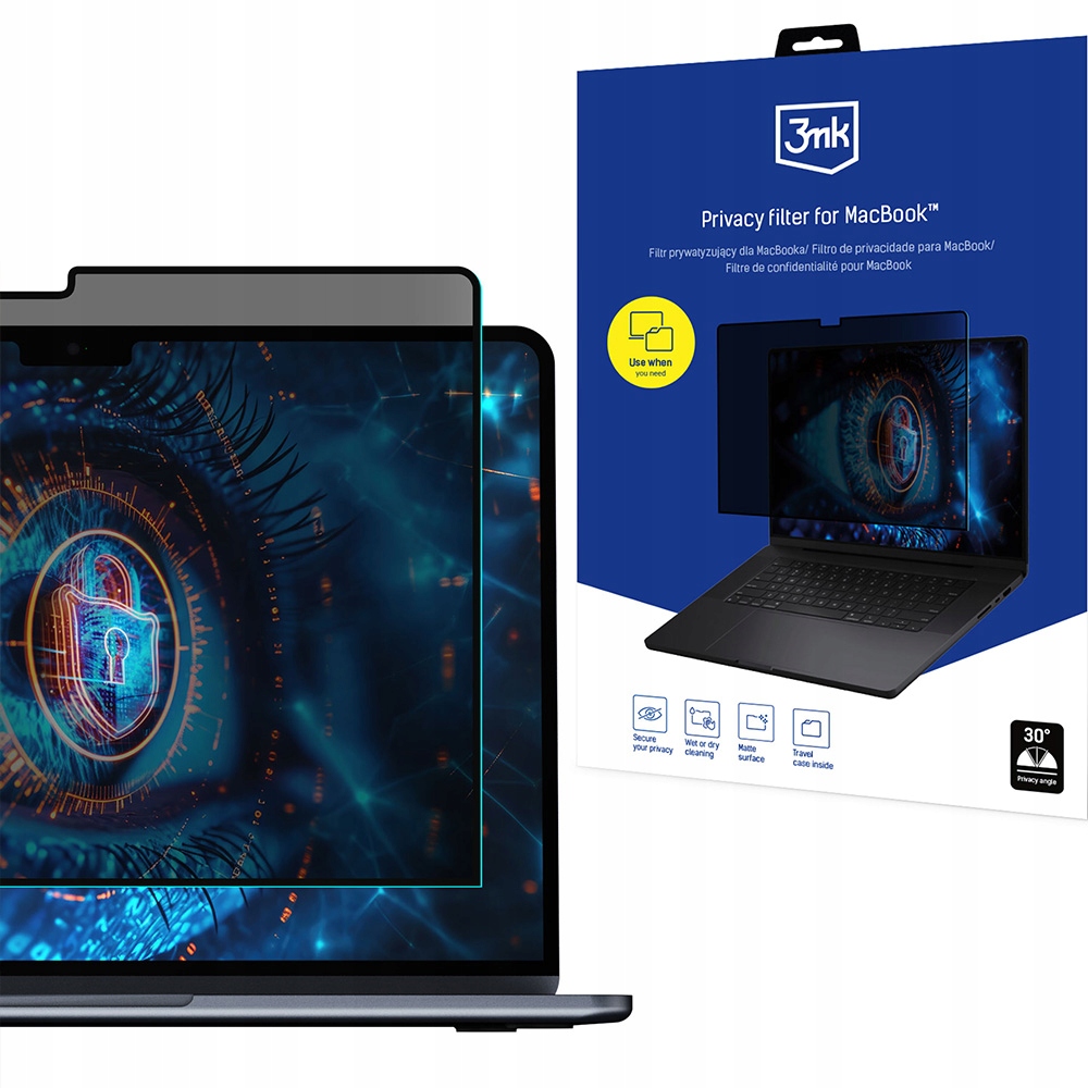 Filtr prywatyzujący 3mk Privacy filter dla MacBook Air 15
