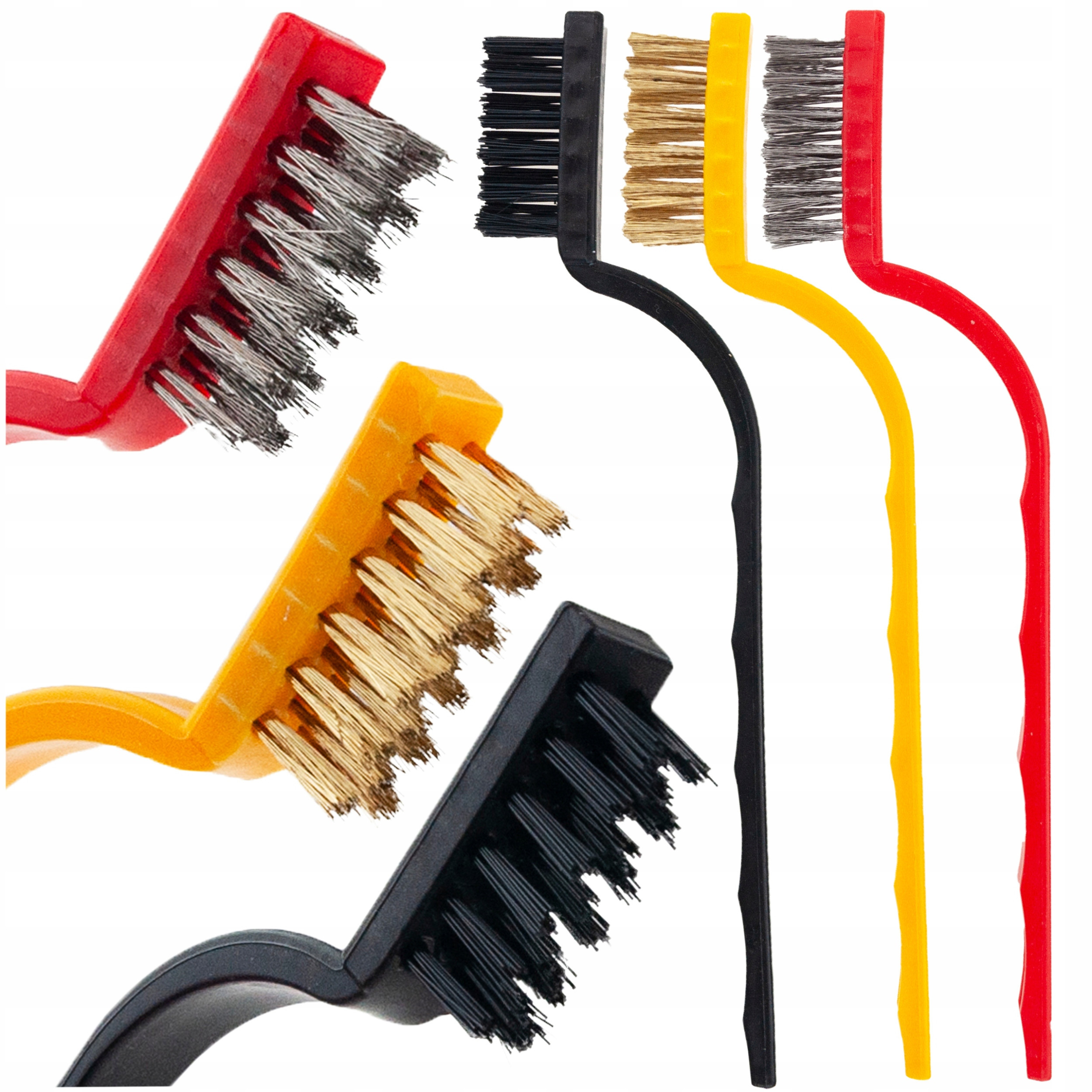 Zestaw Szczotek Drucianych TG77582 – Idealne do czyszczenia różnych powierzchni