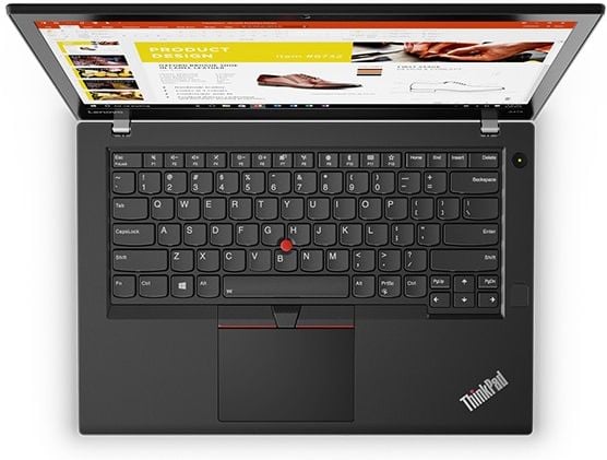 Lenovo ThinkPad A475 Overhead View