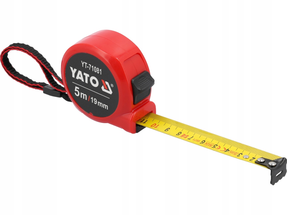 YATO MIARA ZWIJANA 5m x 19mm – Niezbędne narzędzie w każdym domu