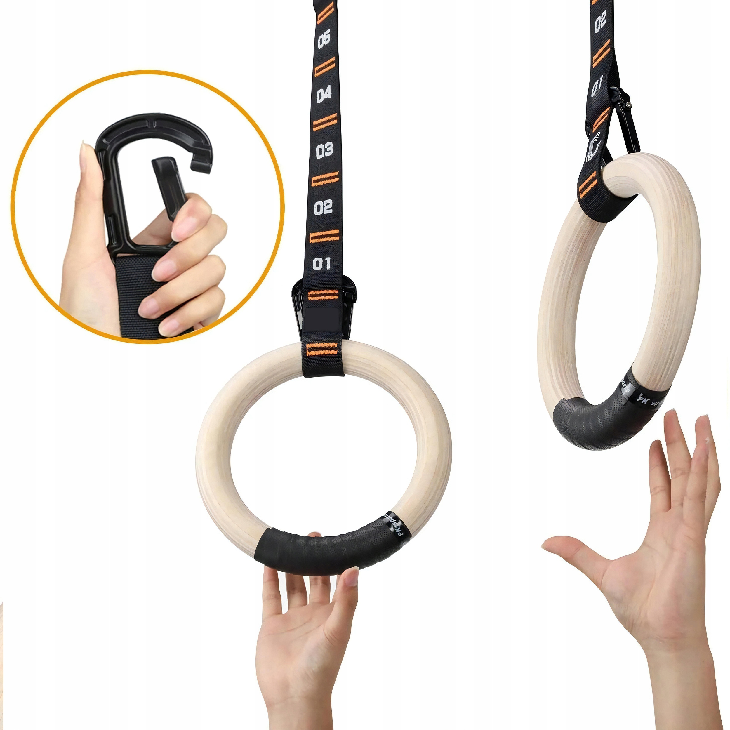 Zawartość zestawu kółek Ring-UP01