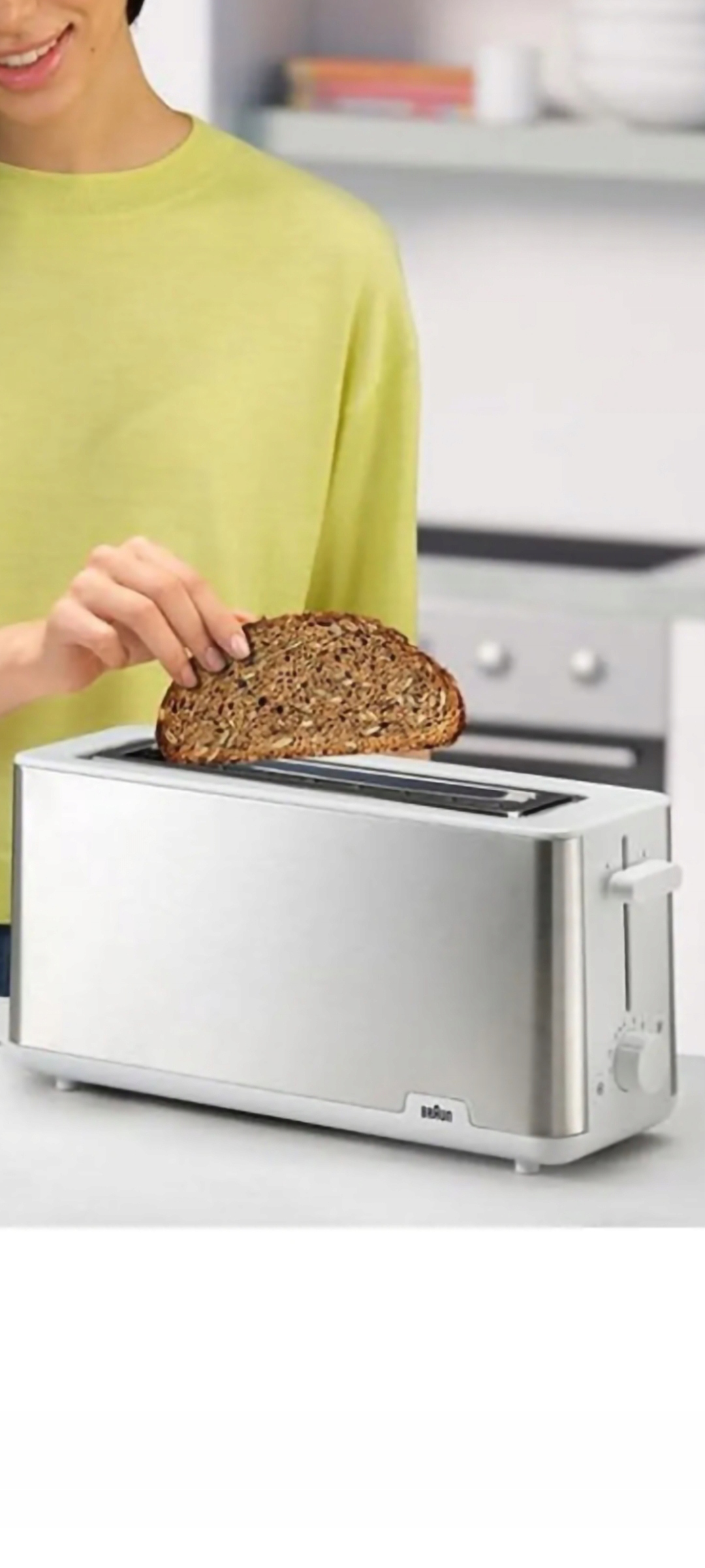 Toster Braun HT 1610 – Idealny do Twojej kuchni