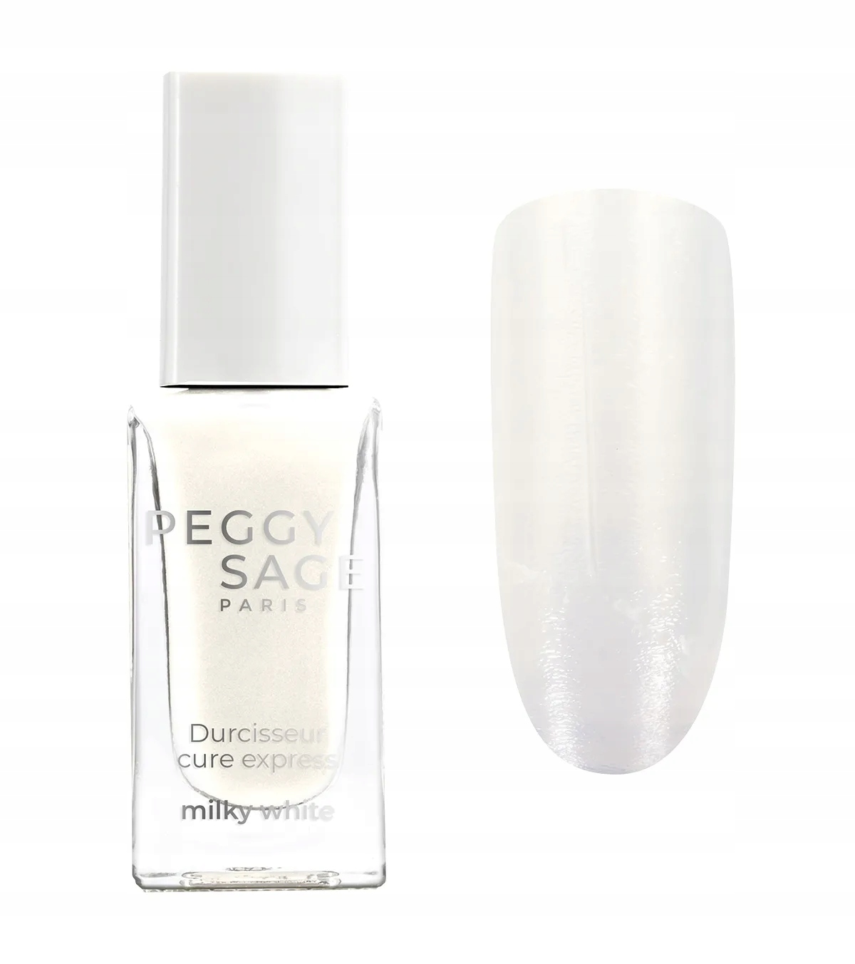 Ekspresowa odżywka do paznokci Milky White 11ml Peggy Sage – Wzmocnij swoje paznokcie
