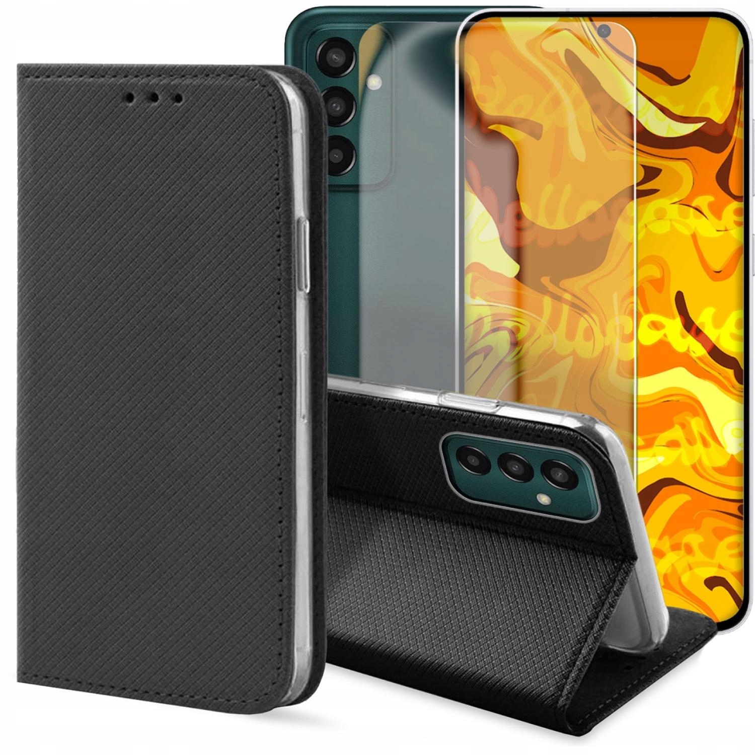 Etui z Klapką Do Samsung Galaxy M13 4G – Elegancja i Ochrona w Jednym