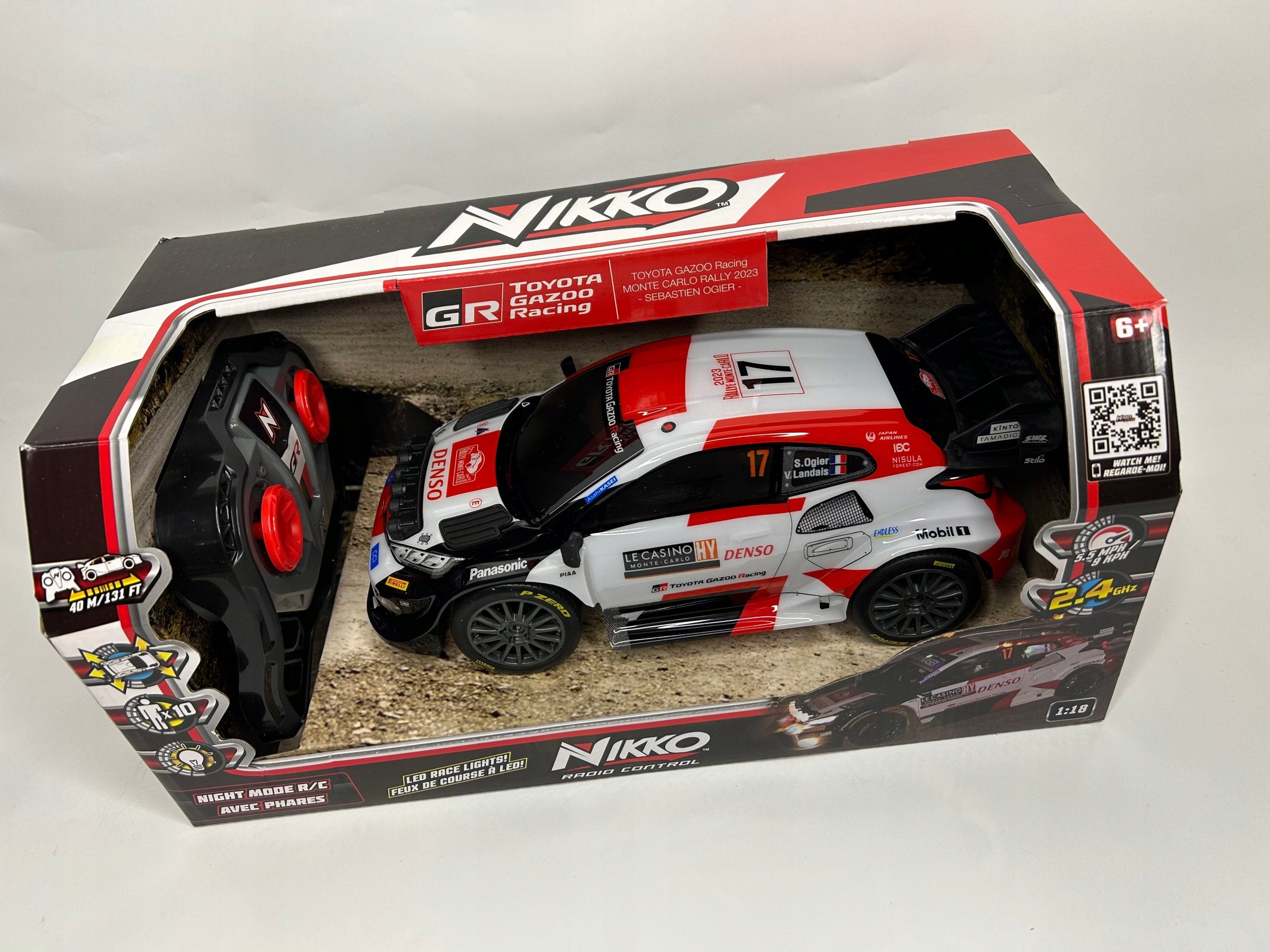 Realistyczny model Toyoty WRC Yaris S w skali 1:18