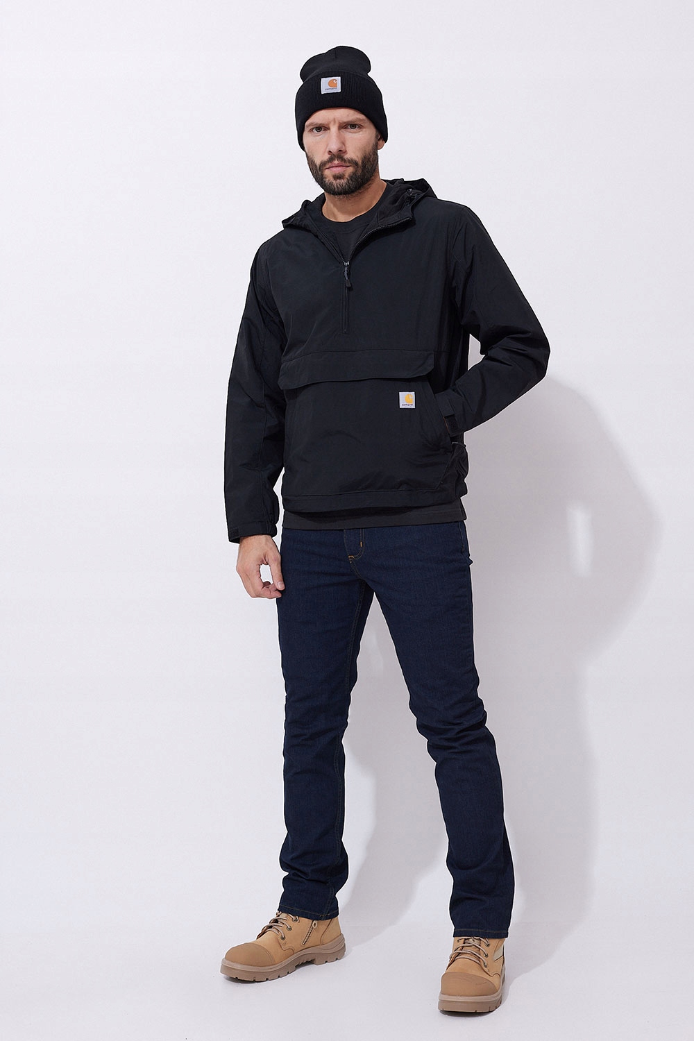 Kurtka Carhartt Anorak Rain Defender Light Black – Idealna na każdą pogodę