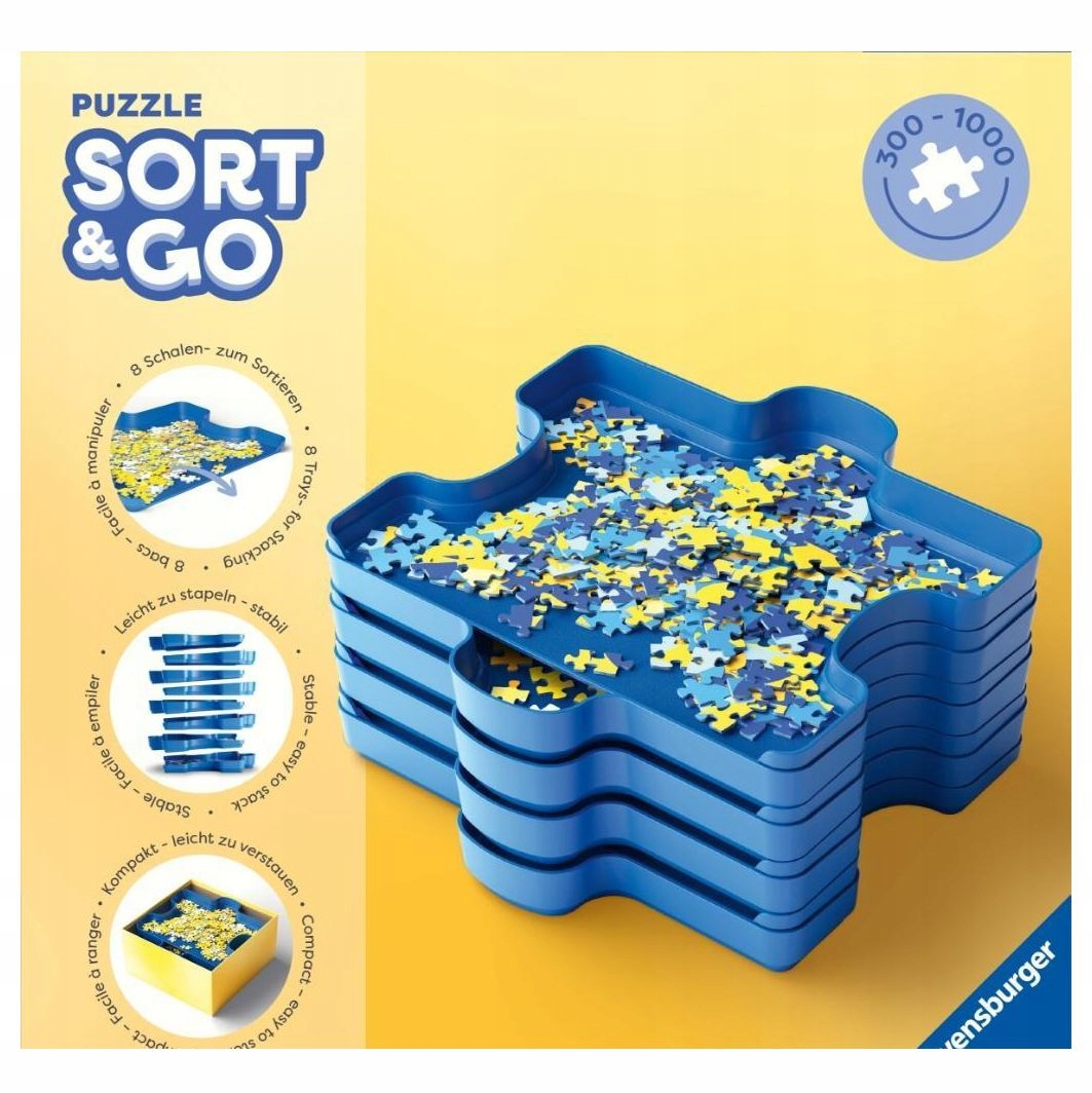 Sorter do puzzli Sort & Go – Idealna zabawa dla dzieci
