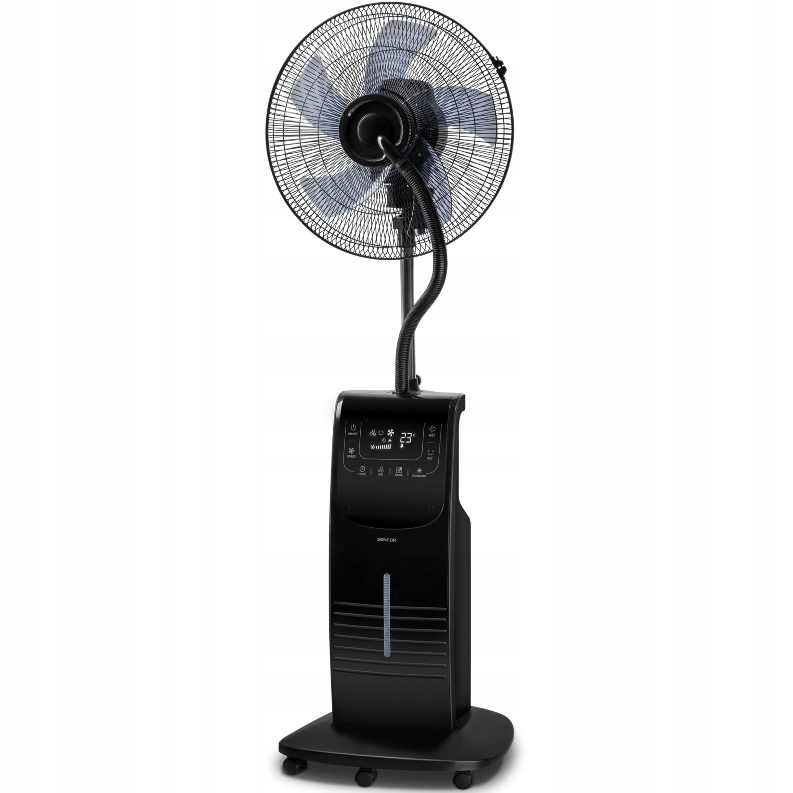 Wentylator stojący Sencor SFN 1054BK – Komfort i świeżość w upalne dni