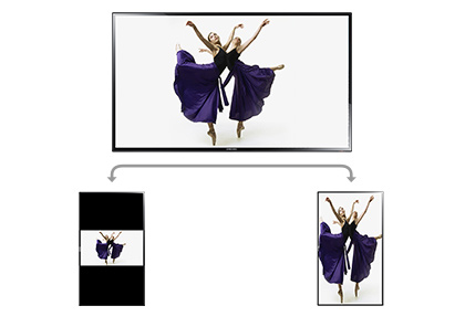 Optymalne wyświetlanie zawartości dzięki prostej funkcji obracania obrazu 