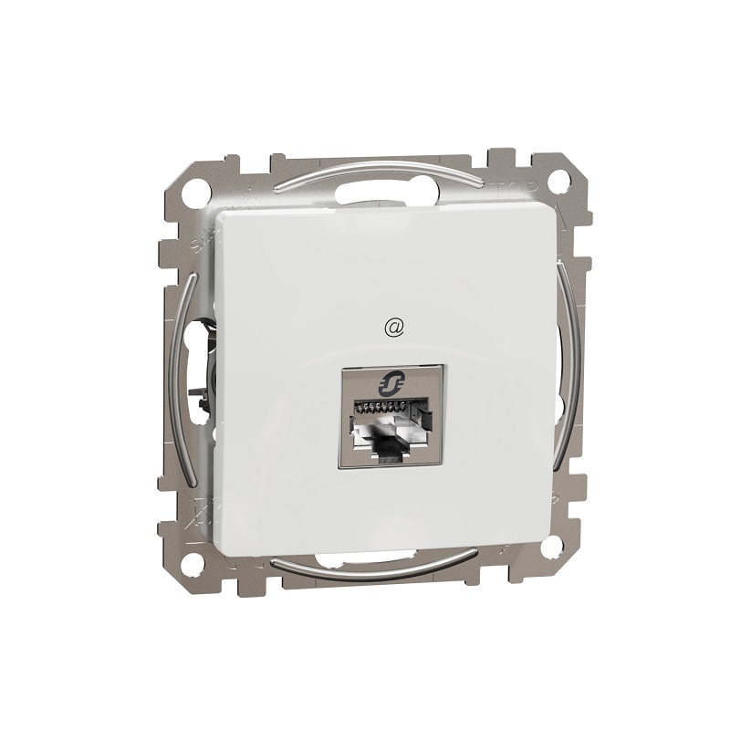 Schneider Electric GN.KOMP.RJ45 5STP BIAŁY SEDNA DES – Nowoczesne gniazdo komputerowe