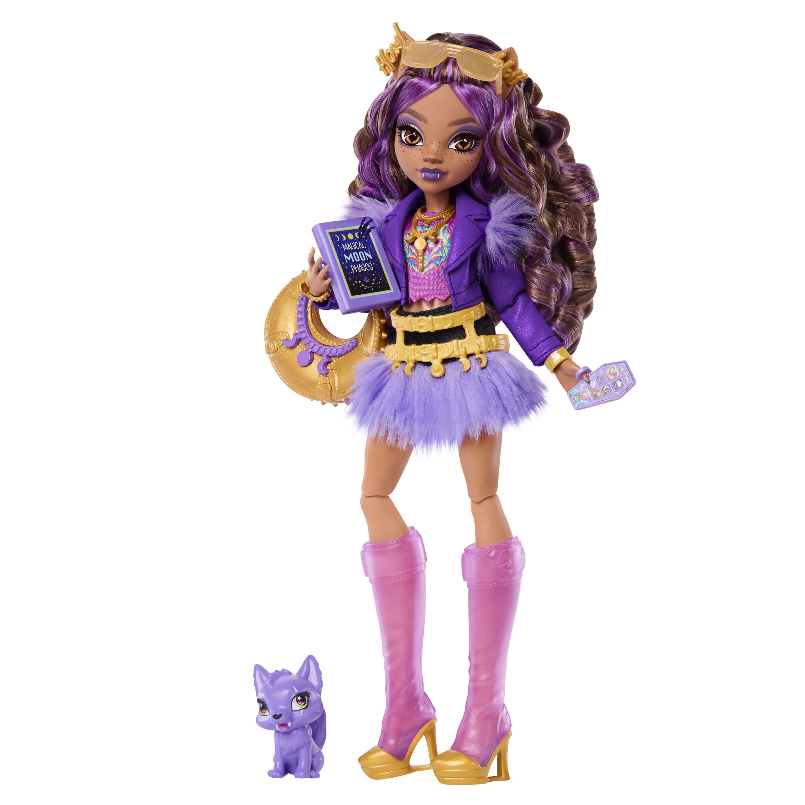 Model i typ lalki – Clawdeen Wolf w stylu Monster High