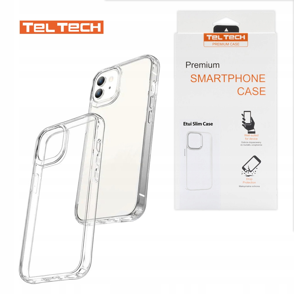 TELTECH PREMIUM ETUI SLIM CASE 2MM IPHONE 16 PRO – Elegancka ochrona dla Twojego iPhone'a
