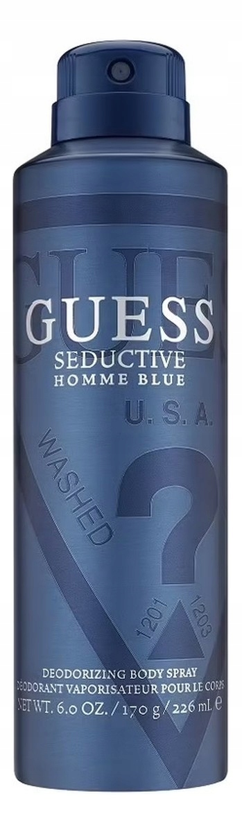 Guess Seductive Homme Blue Dezodorant spray 226 ml – Zmysłowy zapach dla mężczyzn